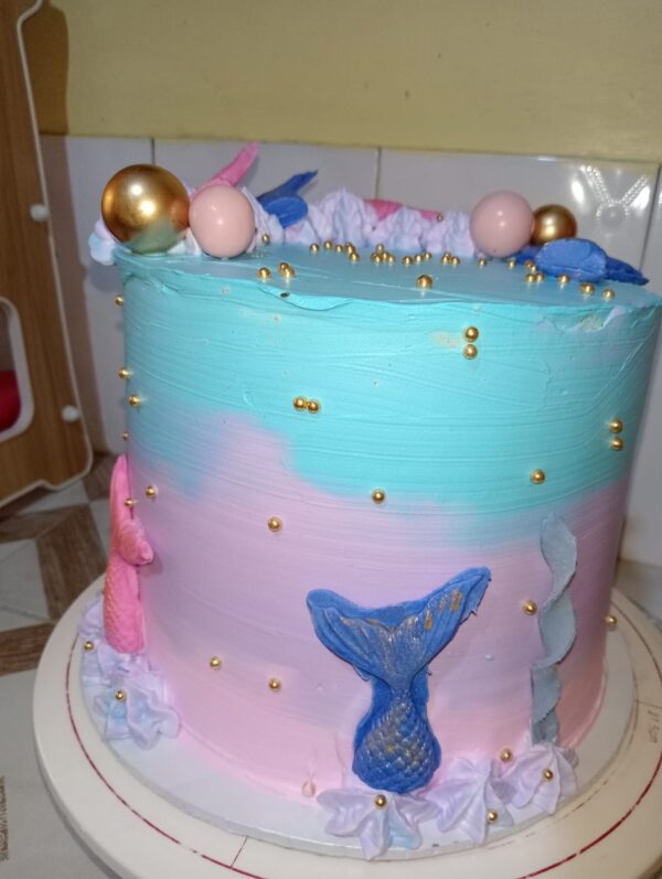 customized Mermaid themed birthday cake in Nakuru