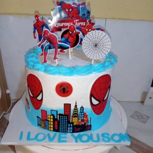 2 kg spiderman birthday cake in Nakuru