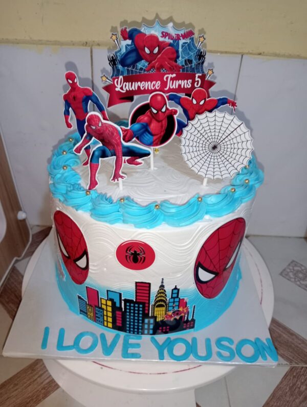 spiderman cake in nakuru