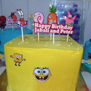 spongebob birthday cake in nakuru